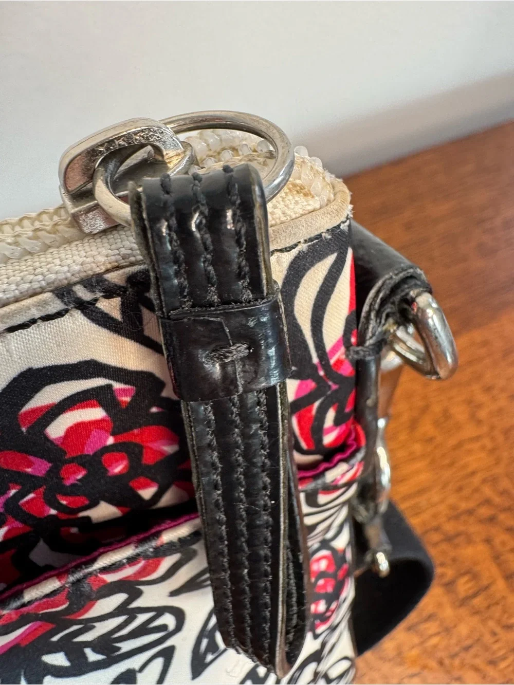 Coach Poppy Kyra Floral Graffiti Crossbody Bag - EUC
